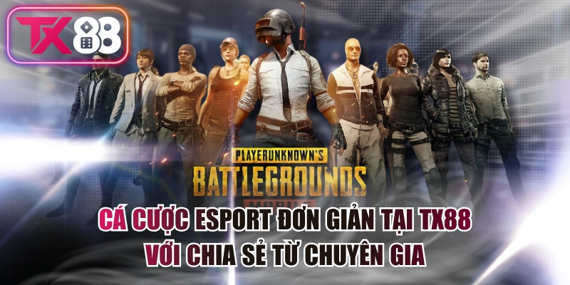 Cá Cược Esport Đơn Giản Tại TX88 Với Chia Sẻ Từ Chuyên Gia